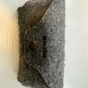 Gray Glasses Case